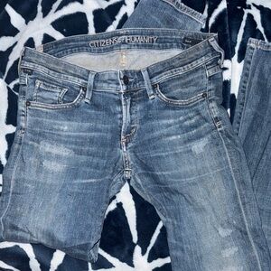 Citizens of Humanity Classic Blue Straight Leg Jeans